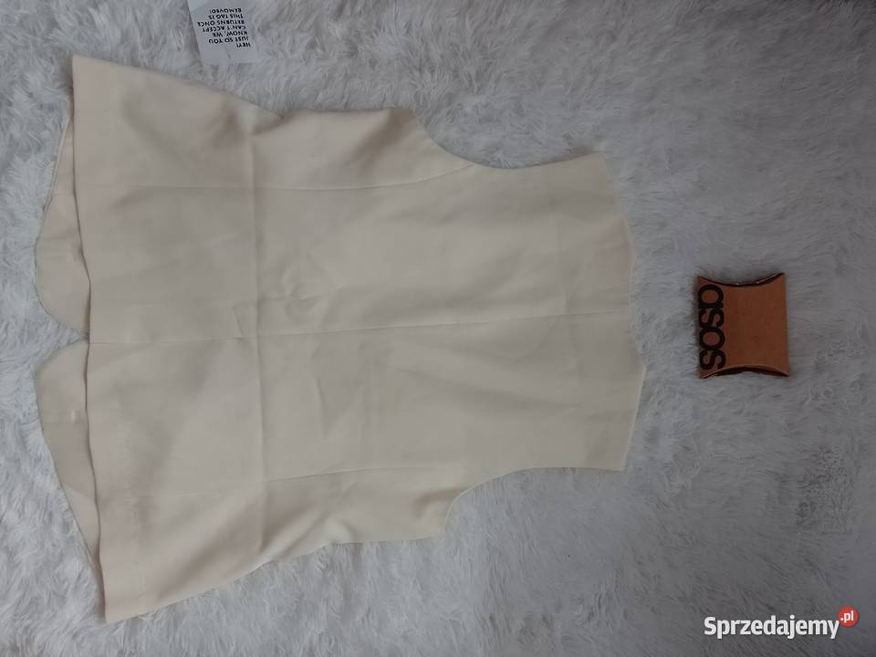44XXL ASOS Design Ekskluzywna kamizelka