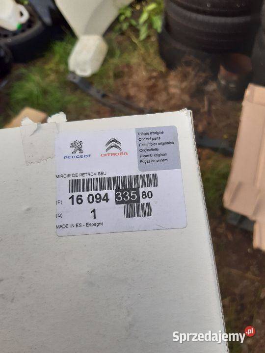 wkład Szkło lusterka prawy CITROEN C4 II