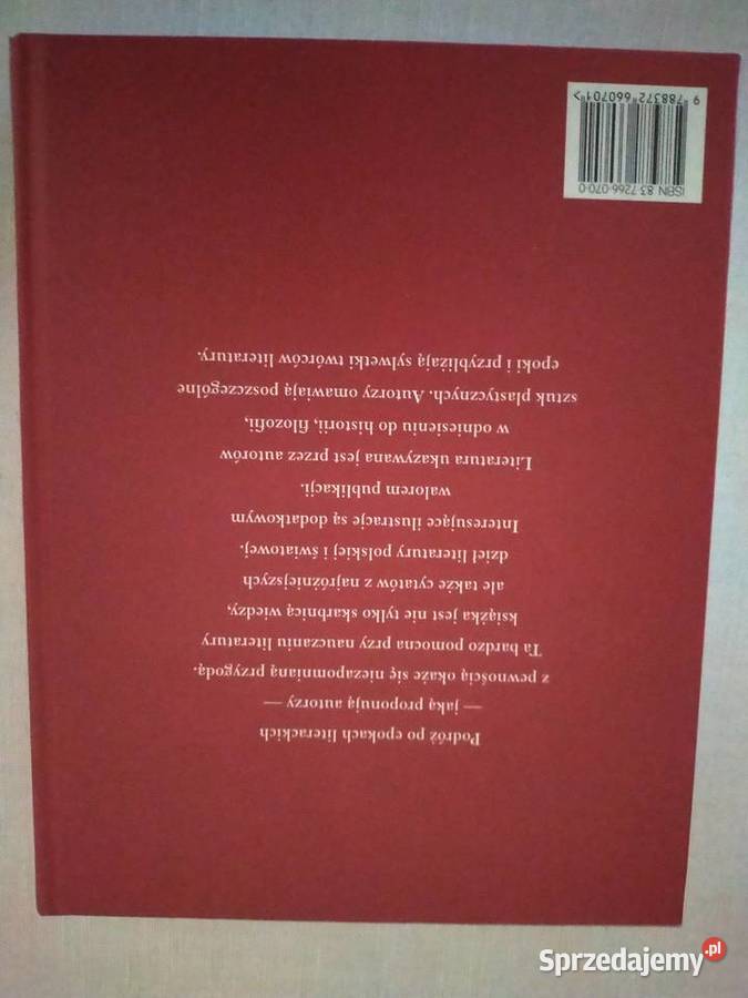Historia Literatury Hanczakowski Kuziak Zawadzki Kultura i Rozrywka Siedlce