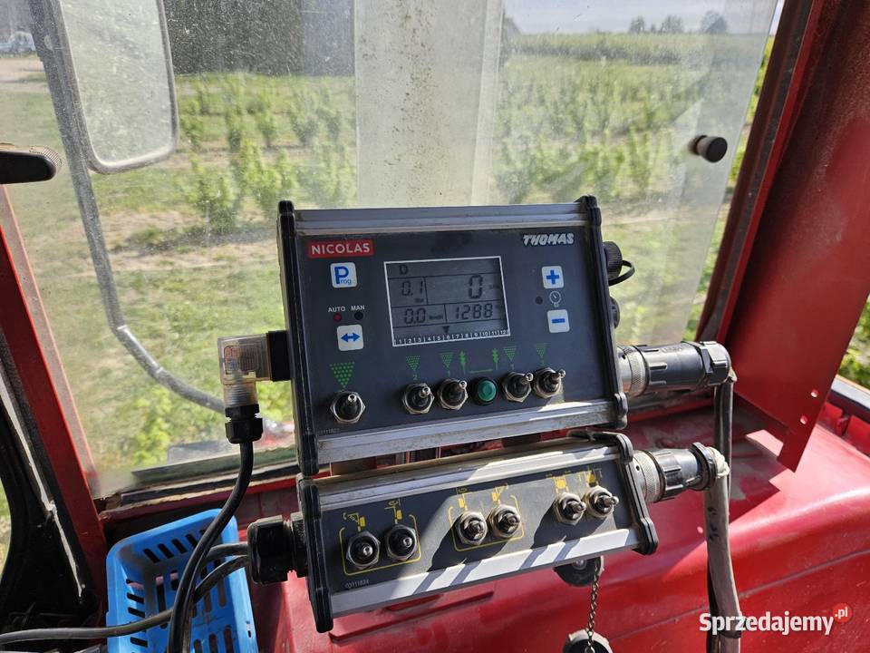 Opryskiwacz sadowniczy trzyrzędowy nicolas Ignasin