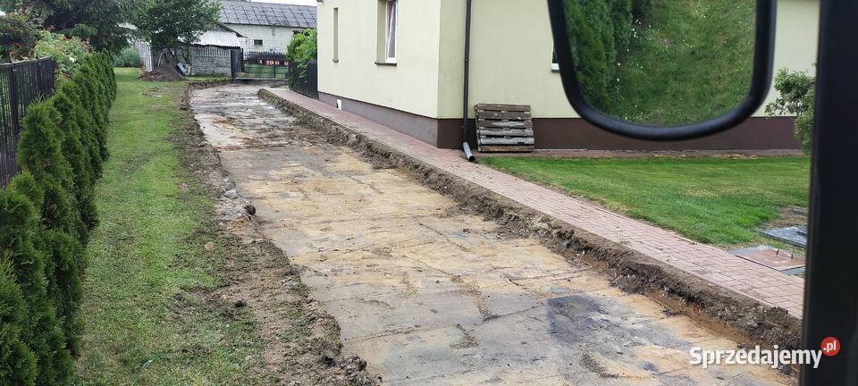 Usługi minikoparką i wywrotką 35 tony lubelskie usługi budowlane