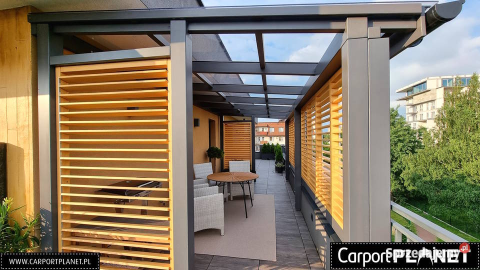 Dach z poliwęglanu litego na zadaszenie tarasu Szczecin sprzedam