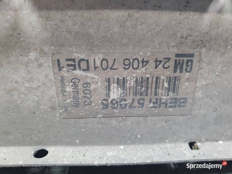 PAS PRZEDNI CHŁODNICE OPEL ZAFIRA A 24406701