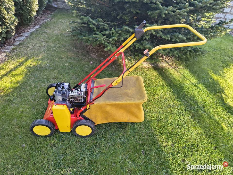 Wertykulator spalinowy Wolf z koszem lekki sprzedam