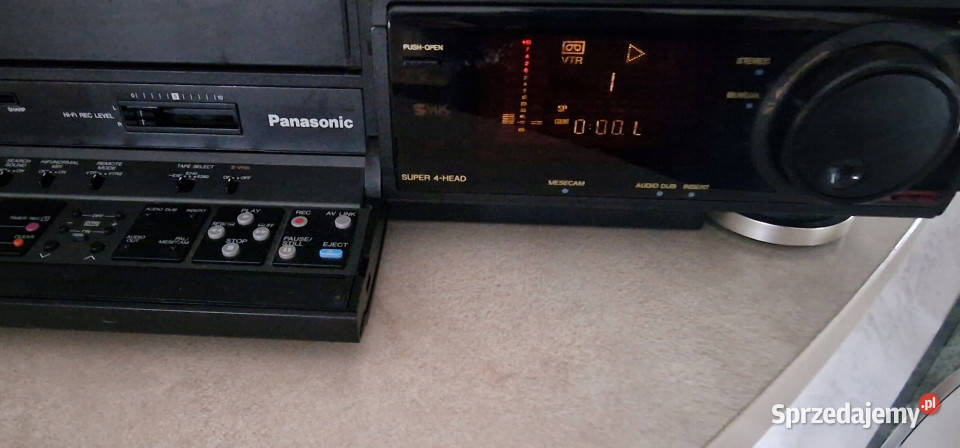 Video magnetowid Panasonic NVFS88 NV FS 88 VHS Międzychód