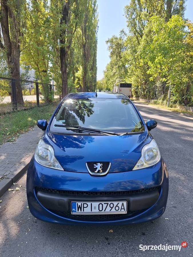 OC zapłacone NA Peugeot 107 10 benzyna KLIMA 5 niebieski mazowieckie Warszawa