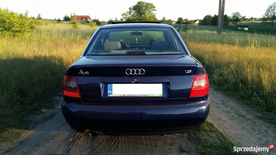 Audi A4 B5 16 benzyna 1998r CD wielkopolskie Złotów sprzedam