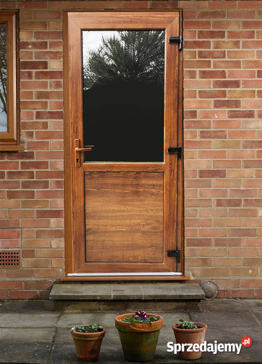 Ciepłe drzwi plastikowe 90x200 Toruń