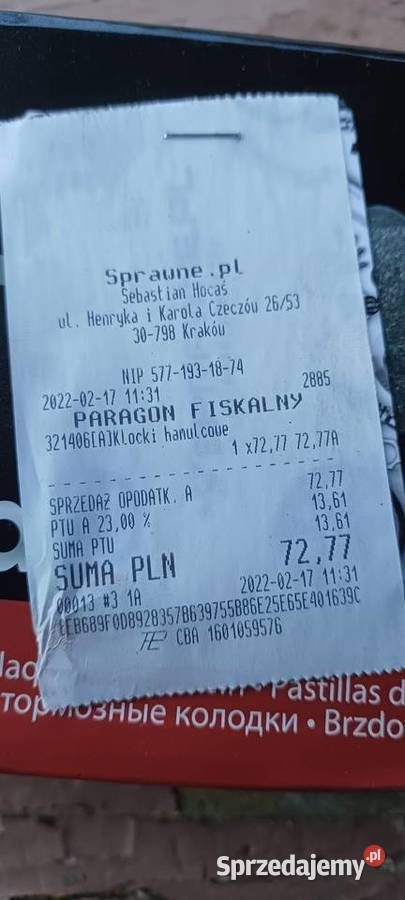 Klocki hamulcowe Iveco daily 3 Żnin