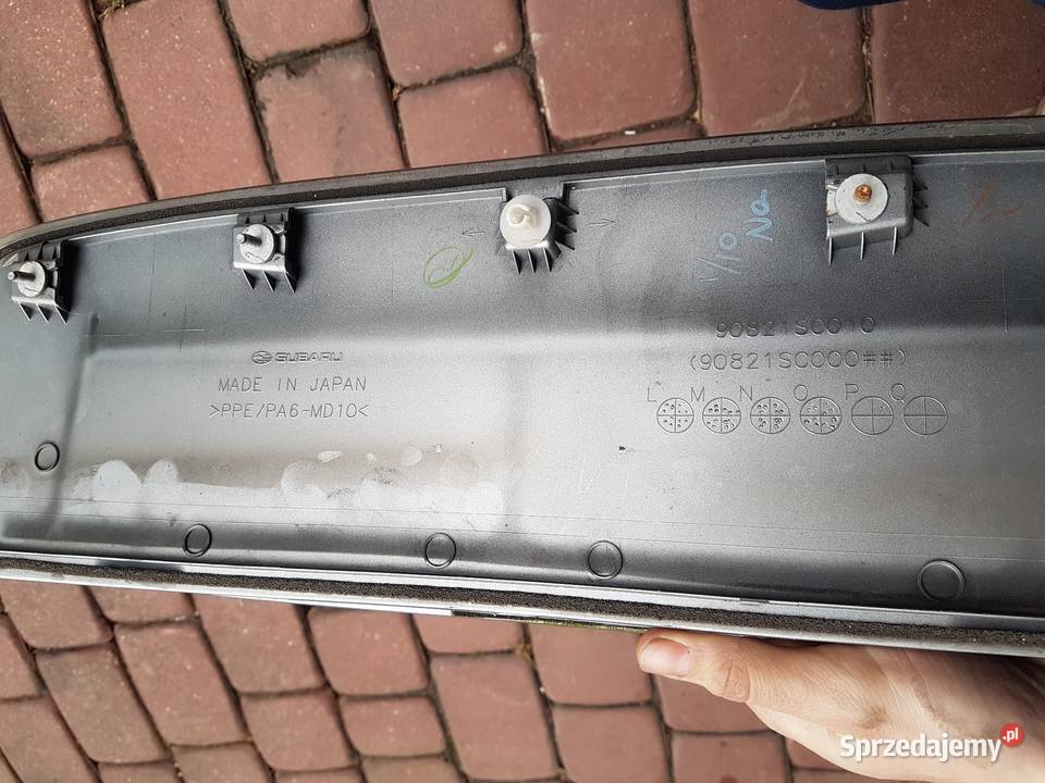 Wlot powietrza kurnik maski SUBARU Forester Stary Sącz