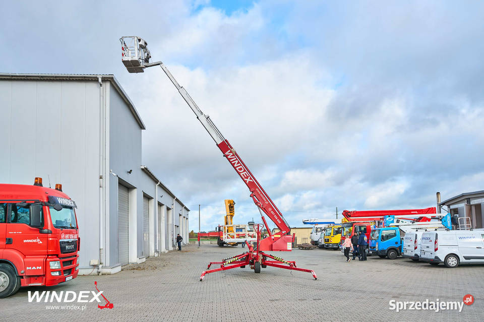 Podnośnik koszowy na kołach Denka DL 22 N pomorskie Chojnice