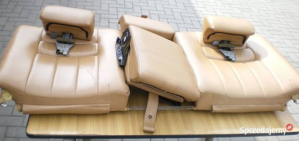 Volvo 960 kanapa tylna kpl skóra fotele, kanapy Wyposażenie wnętrza wielkopolskie Ostrów Wielkopolski
