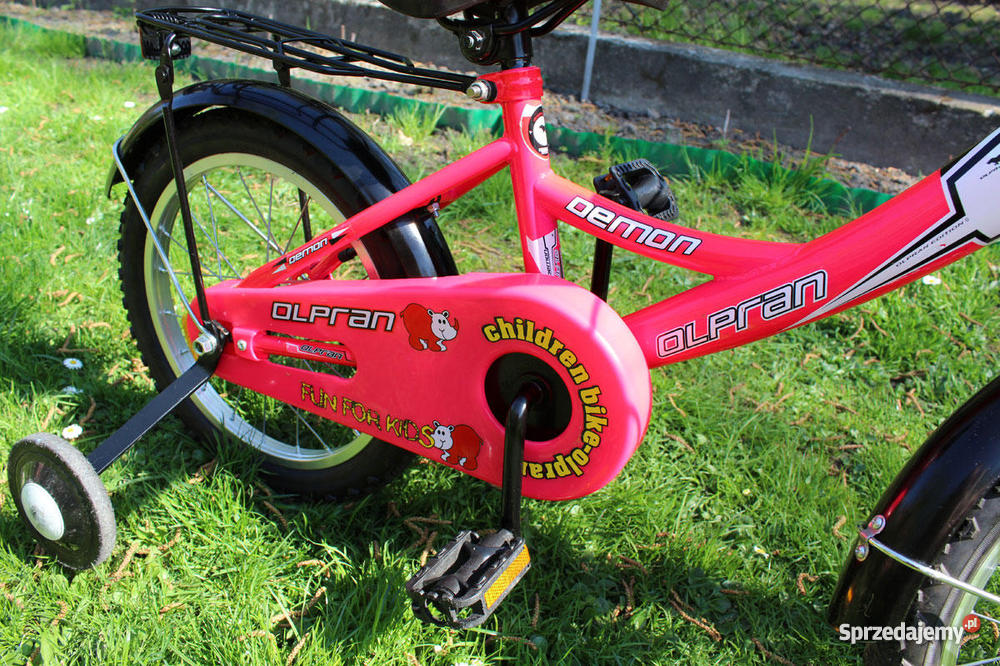 Rowerek dziewczynki z koszykiem OLPRAN 16 Demon śląskie sprzedam