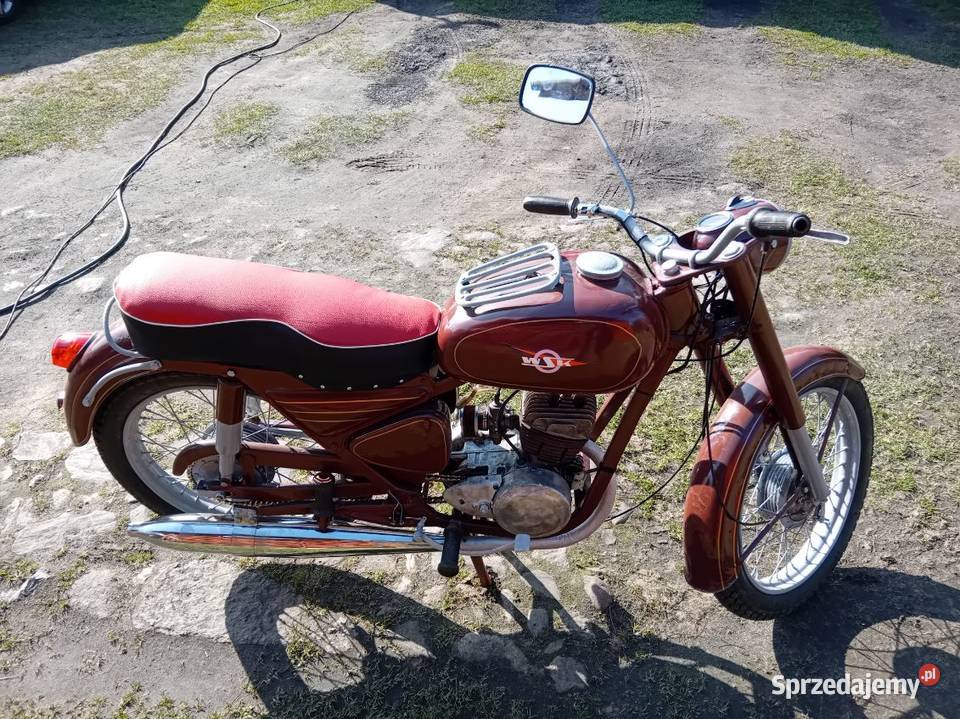 Motocykl WSK 125 Z2 Łebcz