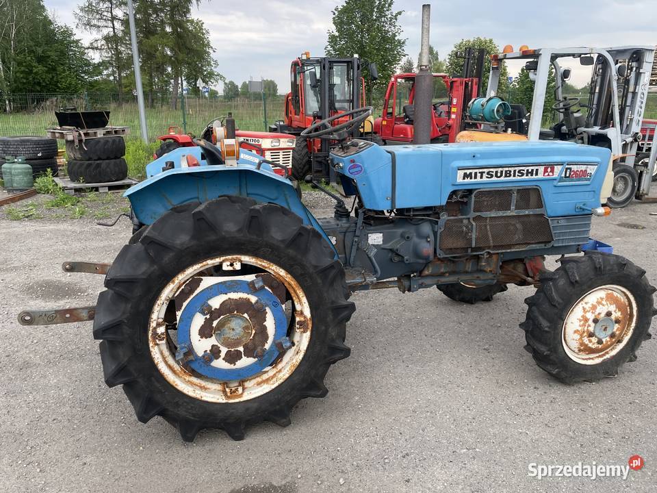 Mini traktor MITSUBISHI 26 koni napęd 4X4 Lubartów sprzedam