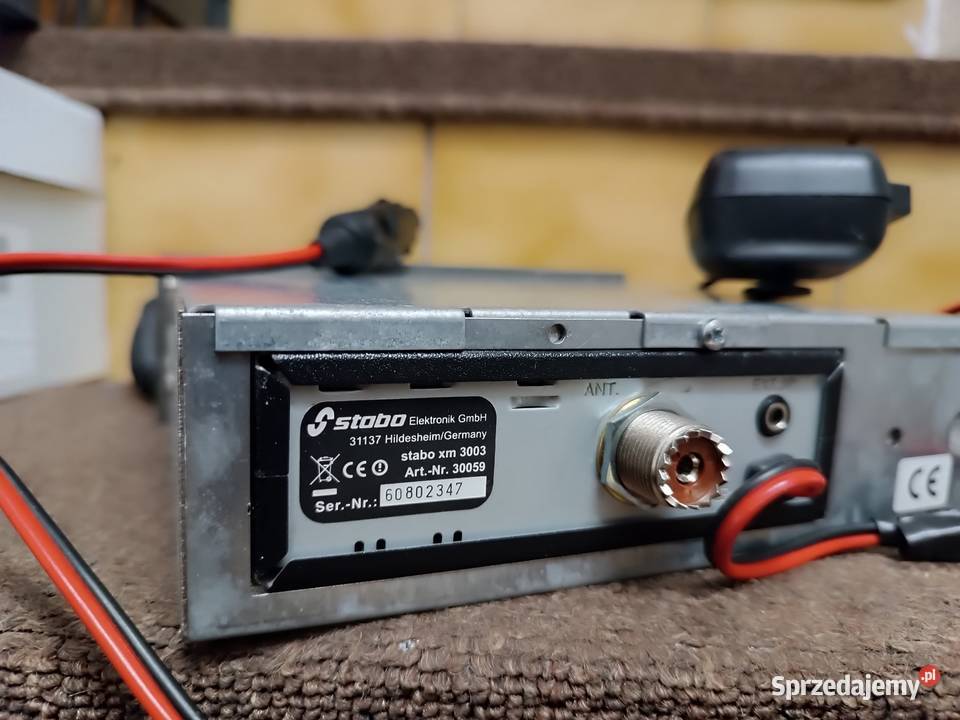 CB Radio Stabo XM 3003 kieszeń montażowa