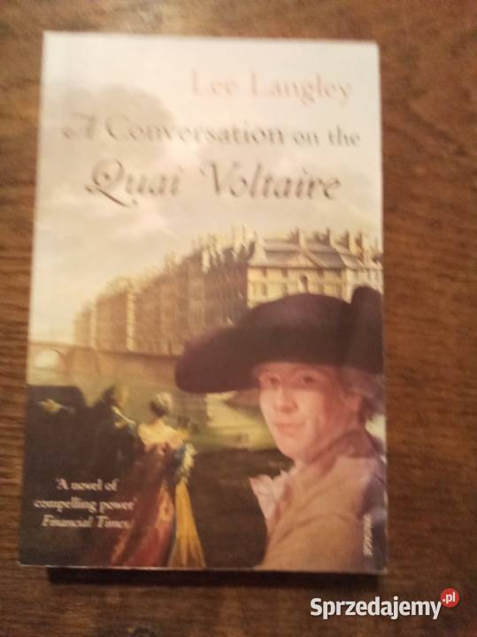 A conversation of the quai Voltaire angielsku mazowieckie Warszawa