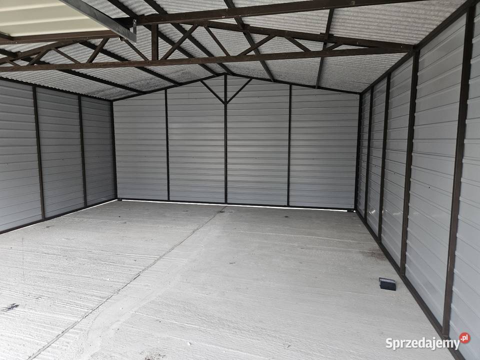 5x6 Garaze Blaszane Garaż Blaszany Blaszak Radom