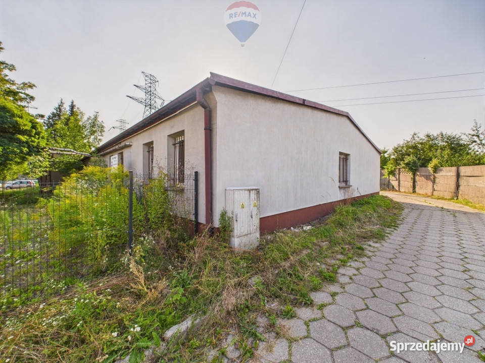 Działka inwestycyjna z budynkiem 1742 m śląskie