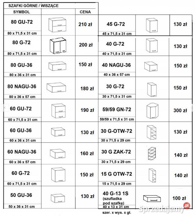MEBLE KUCHENNE SZAFKI VIGO MATERA SZCZOTKOWANY Warszawa