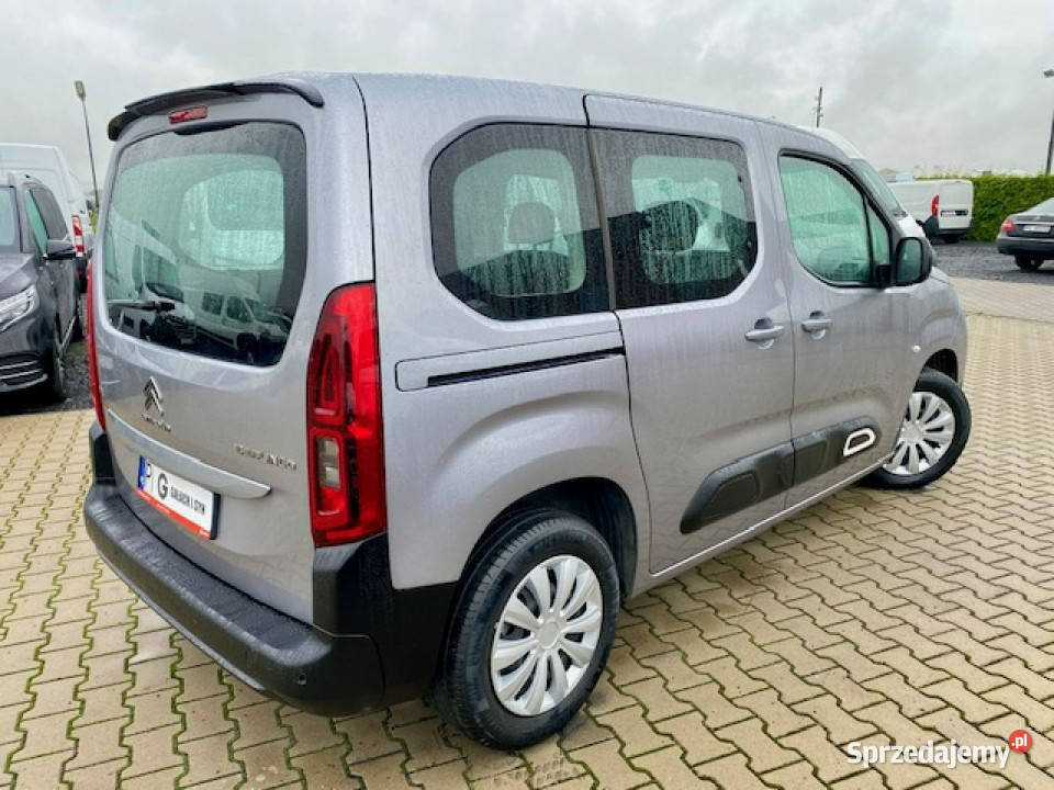 Citroen Berlingo SALON 25 5 OSÓB 2 x boczne kurtyny powietrzne Samochody osobowe Leszno
