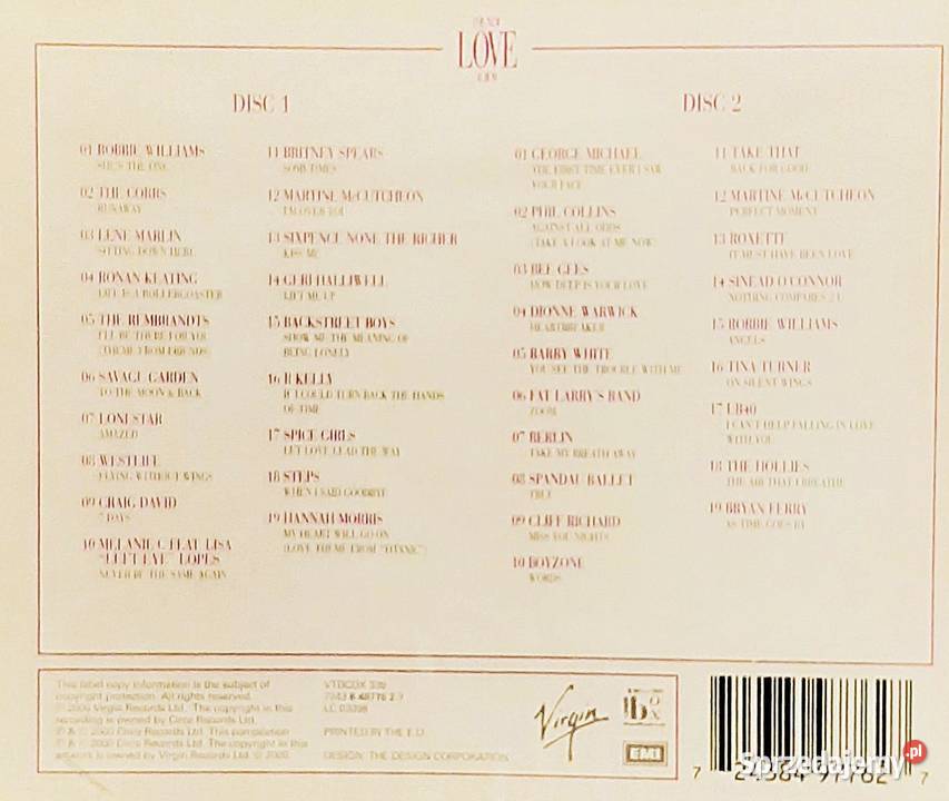 Składanki DISCO Super Album 2 CD THE LOVE 38 Tarnowskie Góry