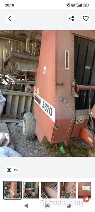 Sprzedam prasę fatagri 5670 Śliwice