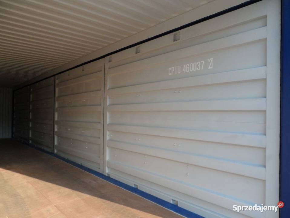 CONTAINER MARITIME 40 PIEDS OPEN SIDE Biznes i Przemysł Kujawka
