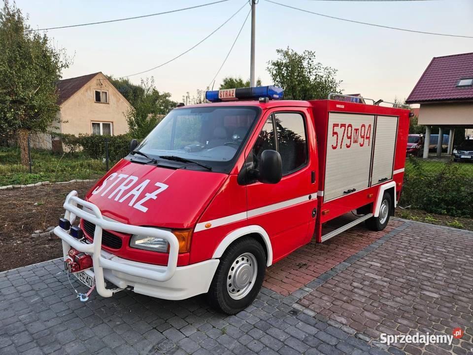 Ford Transit lekki samochód pożarniczy OSP z Rok produkcji 1997 Toruń sprzedam
