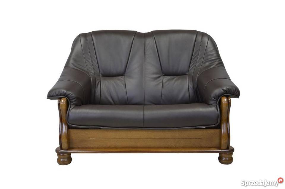 Stylowy komplet wypoczynkowy Skóra naturalna Katowice