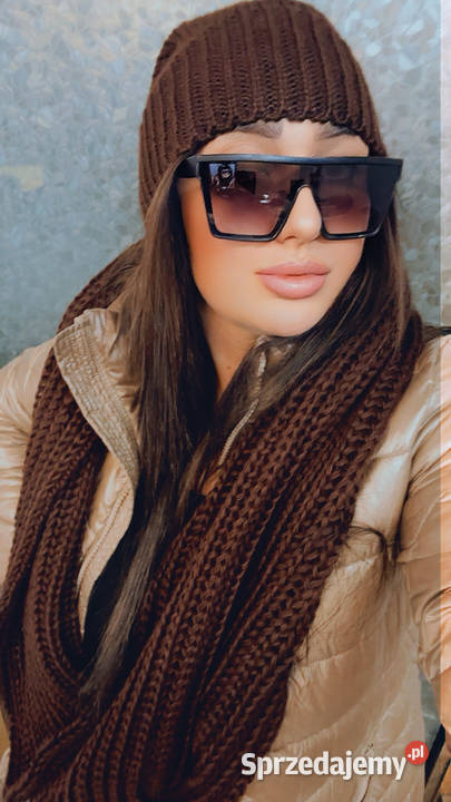 Zjawiskowy zestaw czapka plus komin Łódź