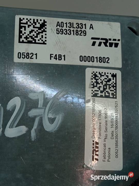 KOLUMNA WSPOMAGANIE ELEKTRYCZNE 00521856350 Fiat Rok produkcji 2021