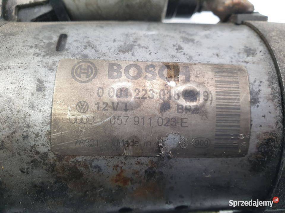 ROZRUSZNIK AUDI A8 D3 057911023E osobowe kujawsko-pomorskie Lipno sprzedam