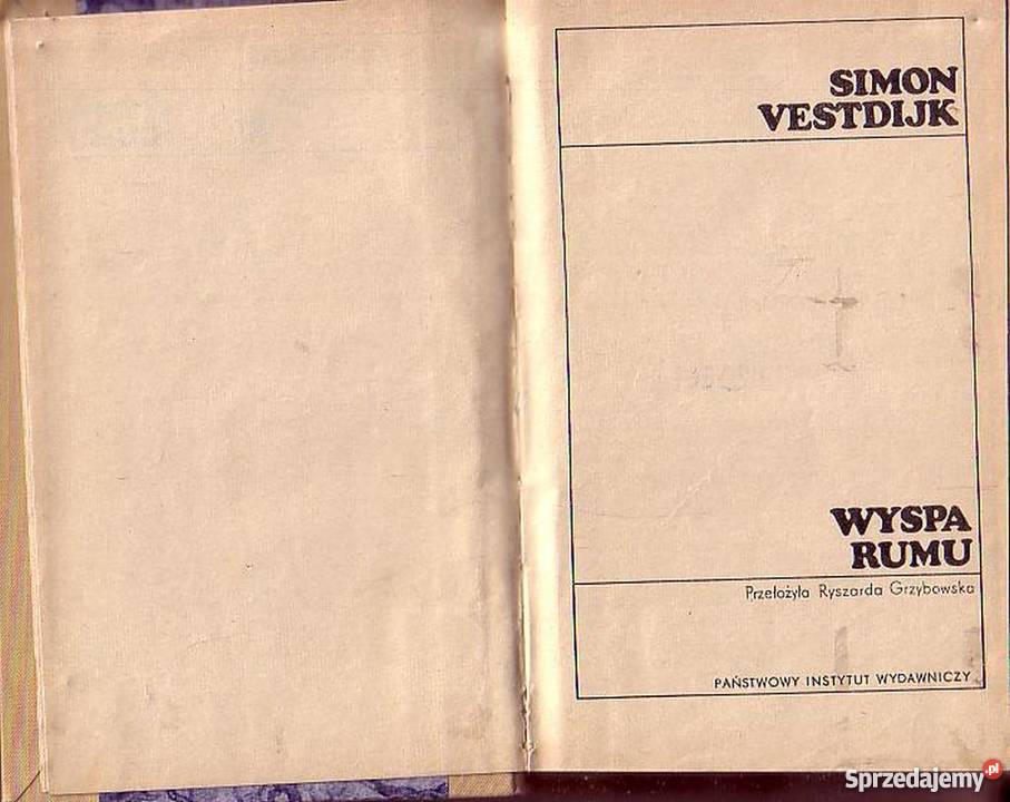 0729 WYSPA RUMU SIMON VESTDIJK Czyrna sprzedam