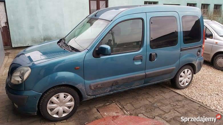 Renault Kangoo 15dci 2003r uszkodzony silnik diesel