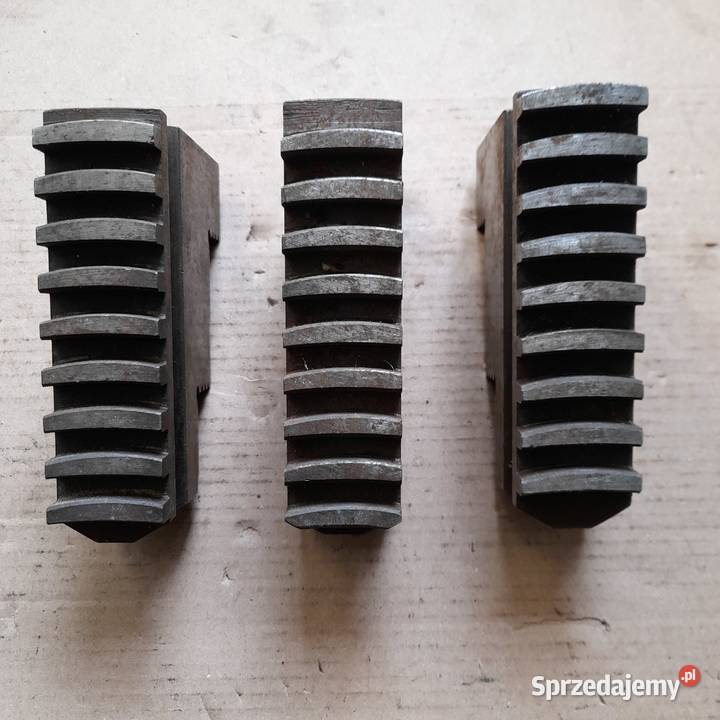 Szczeki tokarskie lewe 400mm bison bial stary Bytom