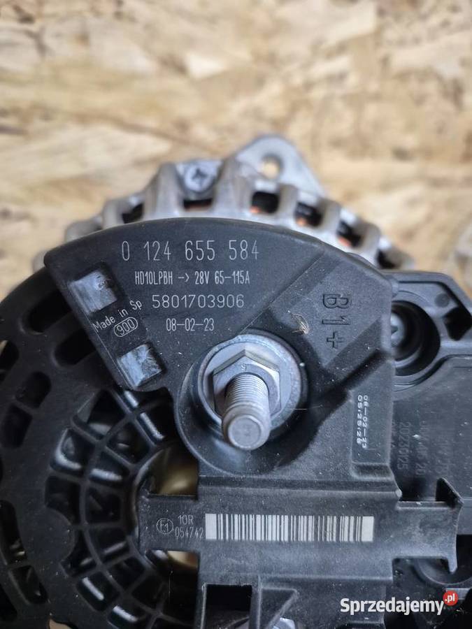 Alternator Iveco Stralis 2013 115A ciężarowe Obłotne