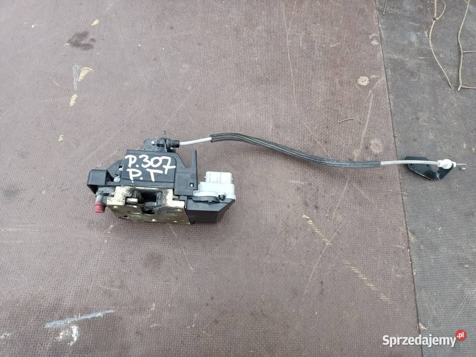 zamek drzwi prawy tył peugeot 307 4 pin Pozostałe zachodniopomorskie Szczecin