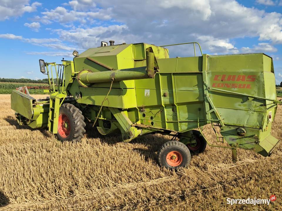 Kombajn Claas Consul z sieczkarnia Perkins Skaryszew