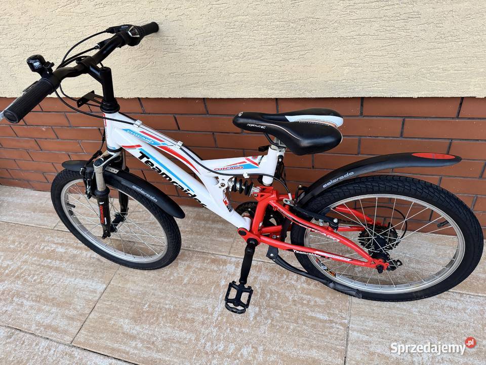 Rower 20 dziecka rowerek miejski krossowy