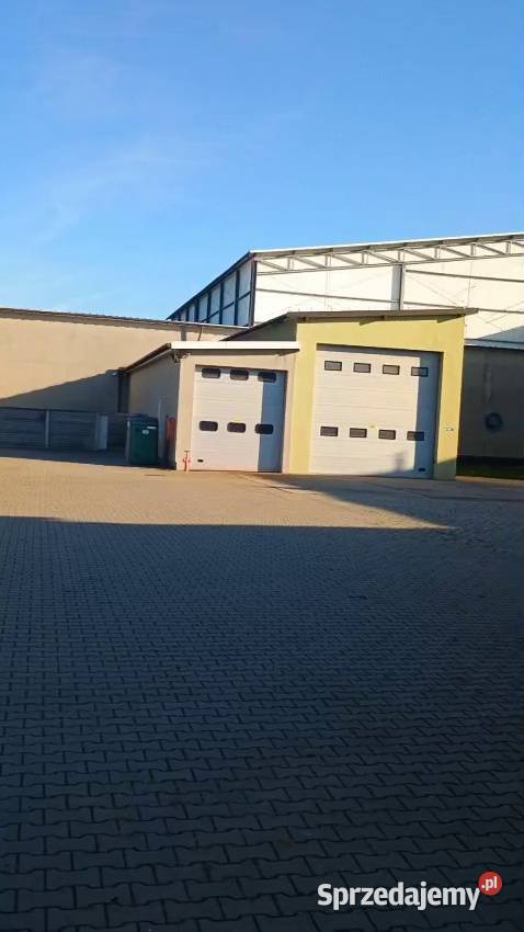 Zakład 4000 m na działce 3 ha Kletnia Na łódzkie Gomunice