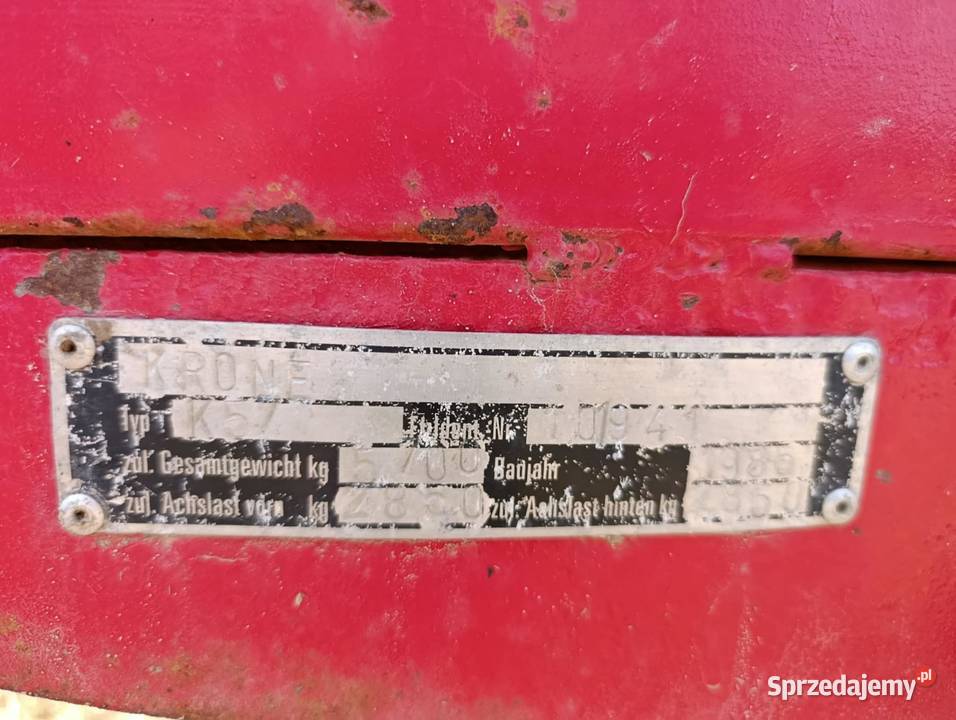 Przyczepa wywrtoka 6 Ton zarejestrowana Przyczepy rolnicze świętokrzyskie Baranówek sprzedam
