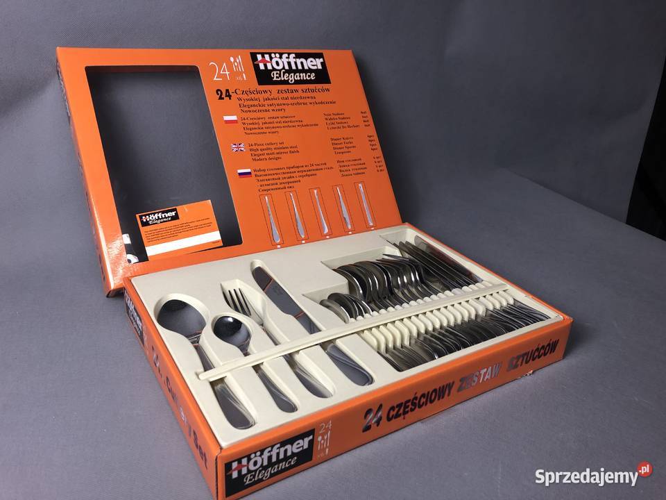 Zestaw sztućców marki Hoffner Kraków
