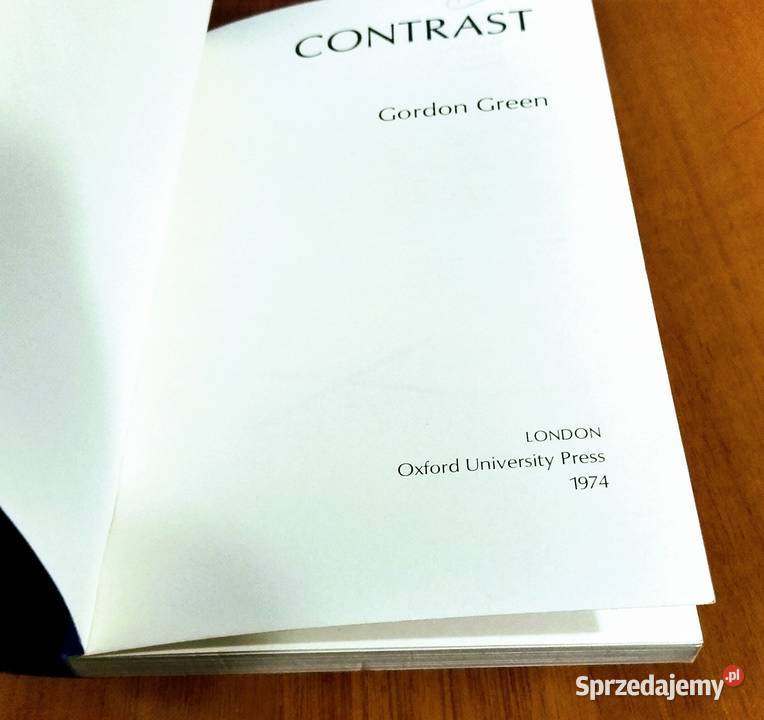 Contrast Gordon Green Podręczniki pomorskie Gdańsk