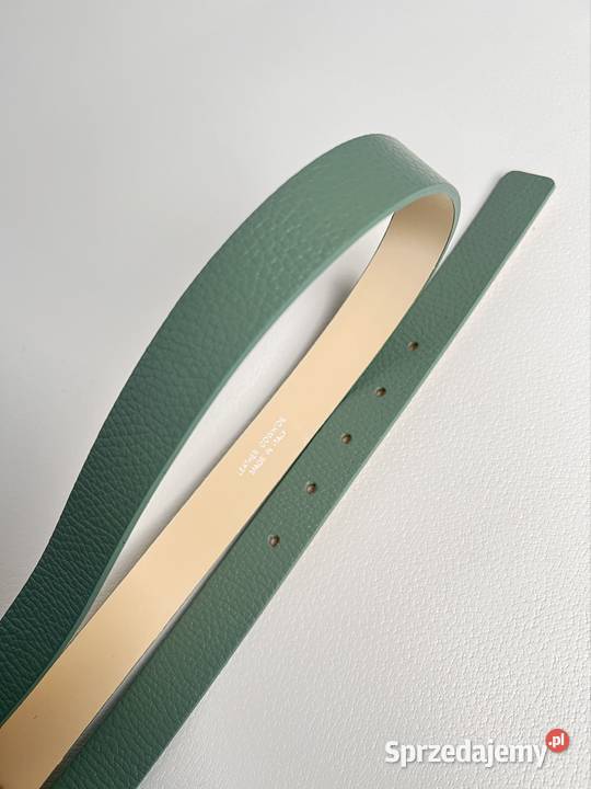 Pasek lupo miętowy skóra małopolskie Kraków sprzedam