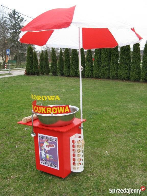 Nowa maszyna do waty cukrowej wata cukrowa ATEST Kraków