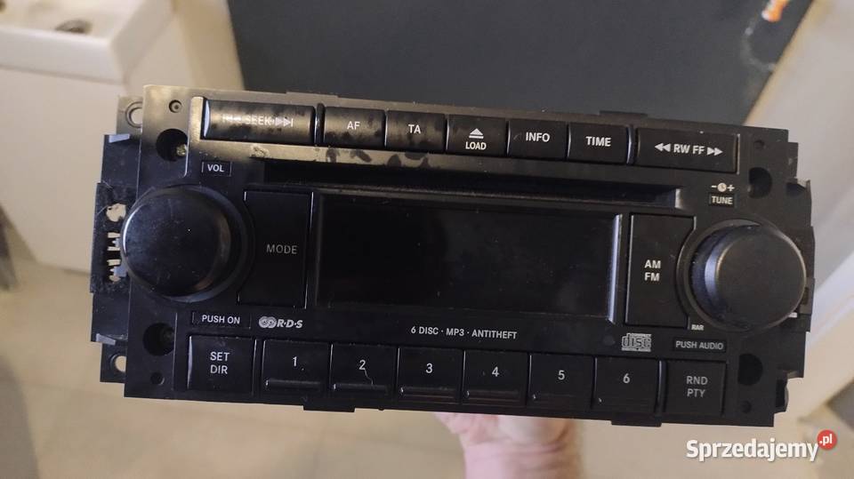 Radio samochodowe Dodge Caliber Jeep Compass Wieruszów sprzedam