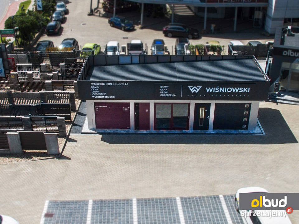 Drzwi zewnętrzne alu CREO Wiśniowski brązowe pomorskie