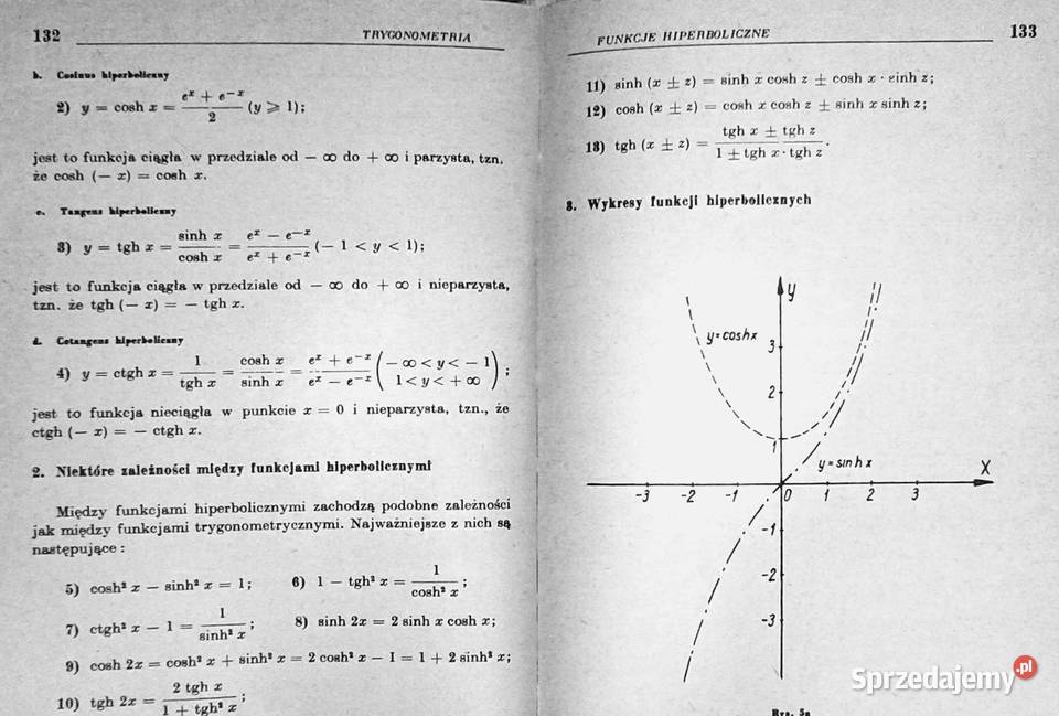 Matematyka Wzory definicję tablice J Królikowski Chełm sprzedam