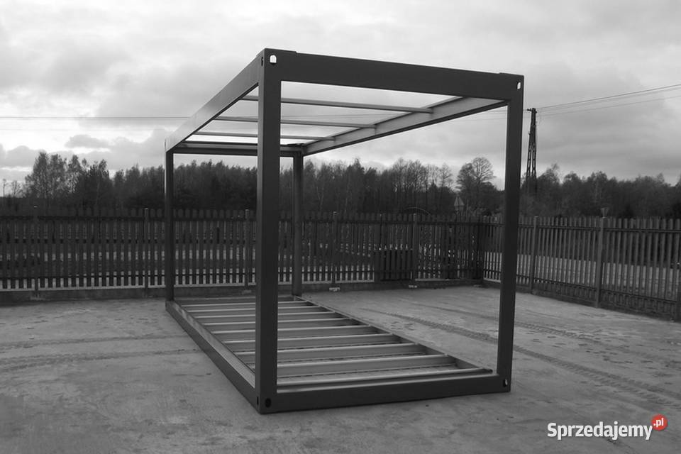KONTENER MIESZKALNY RAMA STALOWA OCYNKOWANA 6x3m Magazynowanie dolnośląskie Oleśnica sprzedam